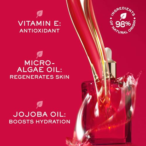 Anti-Aging Face Serum with Micro-Algae Oil - Firming & Rejuvenating, 1 Oz