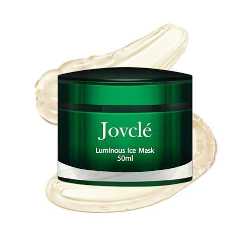 Luminous Ice Facial Mask, Hydrating Gel for Sensitive Skin, Herbal-Infused Formula with Centella Asiatica, Astragalus, Ginseng & Osmanthus, 1.69 fl. oz
