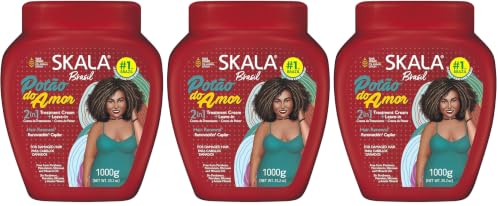 SKALA Potão do Amor 2-in-1 Hair Treatment & Leave-In Conditioner 35.2 Fl Oz Pack of 3