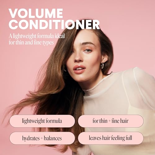 MONDAY Haircare VOLUME Conditioner with Hydrolyzed Collagen, Coconut Oil, Shea Butter & Macadamia Oil for Thin, Fine & Flat Hair 798 mL