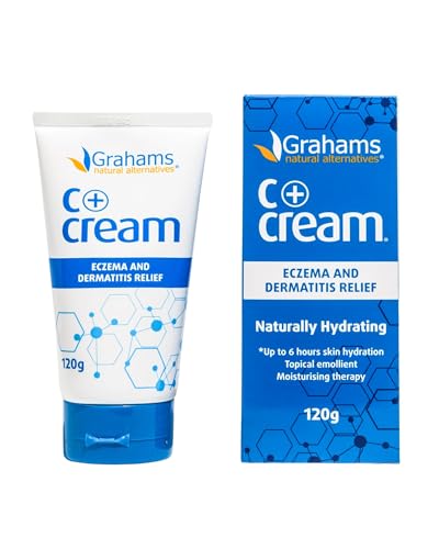 Grahams Natural C+ Eczema & Dermatitis Cream 4.23oz All-Natural, Steroid-Free