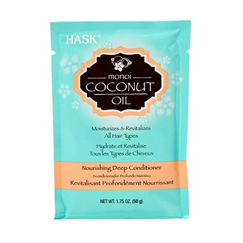 HASK Monoi Oil Nourishing Deep Conditioner, 12 Count