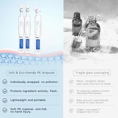 Dumie Hyaluronic Acid Serum for Face 1.52 Fl Oz - Anti-Aging Hydrating Serum with Ceramide & Peptides, Sensitive Skin