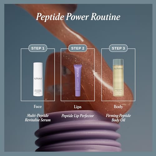 Hydrating Peppermint Lip Balm with Peptides and Nourishing Ingredients - 15g