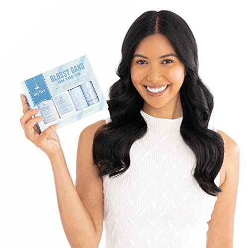 Drybar Glossy Hair Care Kit - On-the-Go Travel Set for Shine