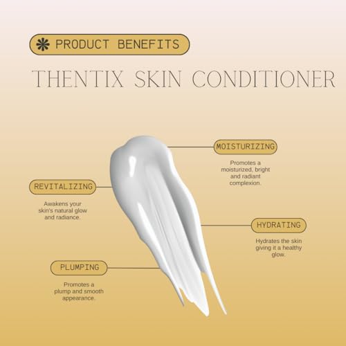Thentix Skin Conditioner 8oz Pack of 1 - Non-Greasy, Unscented Moisturizer for Sensitive Skin