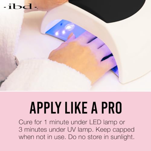 Pink Glaze UV/LED Builder Gel for Nails - Hard Sculpting & Strengthening, 2 oz