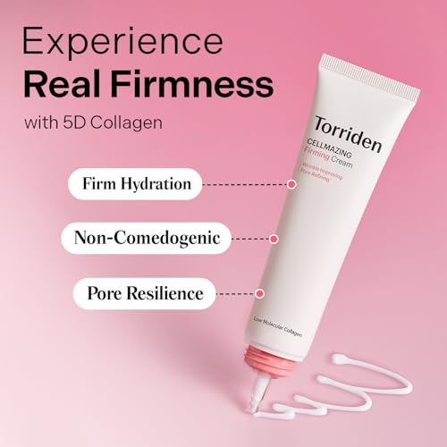 Torriden CELLMAZING Pore Perfecting Ampoule 1.01 fl.oz. + CELLMAZING Firming Cream 2.02 fl.oz. + CELLMAZING Firming Eye Cream 1.01 fl.oz | Improving Skin Elasticity | 5D Collagen Complex