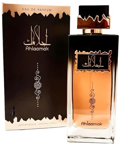 Unisex Eau de Parfum Spray - Ahlaamak 3.4oz Long-Lasting Fragrance