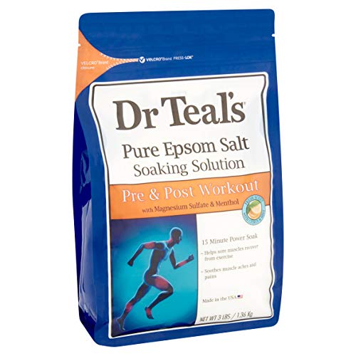 Dr Teal's Lavender Epsom Salt Gift Set - Soothing Soak & Pre/Post Workout (2 x 3 lb)
