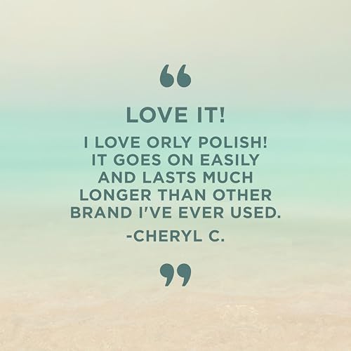 Orly Breathable Nail Polish Shore Thing | Light Blue Polish From Tide & Seek Spring & Summer Collection | Milky, Glass-Like Finish | Long-Lasting Wear, Chip Resistant | Vegan & Cruelty-Free (18ML)