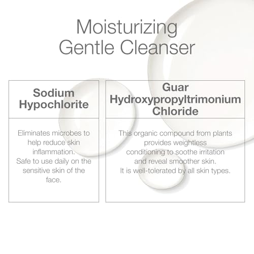 Hydrating Facial Cleanser with Glycerin - 3.4 oz Pack of 2 - Gentle Skin Care for Sensitive & Dry Skin