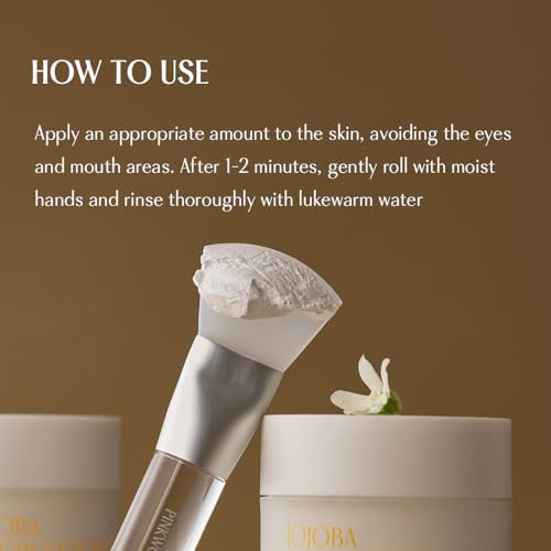 Jojoba Mochi Mud Clay Mask for Pore & Blackhead Removal - 3.17oz