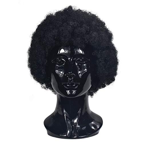 White Female Mannequin Head for Wigs Hats Jewelry Display with Black Variation