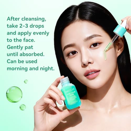Tea Tree Acne Treatment Serum, Clear Skin Serum for Clearing Severe Acne,Breakout, Remover Pimple and Repair Skin (20ml,0.67oz)