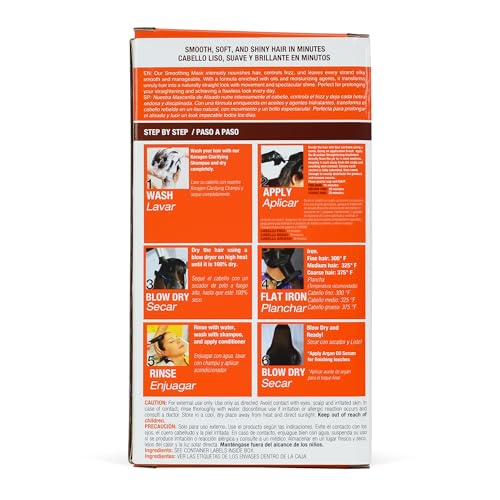 Brazilian Straightening Kit for Natural Hair - Formaldehyde-Free Smoothing & Frizz Control