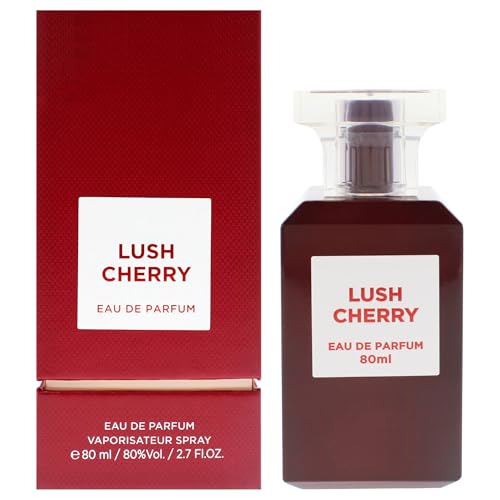 Fragrance World Lush Cherry Women Edp Spray 2.7 oz - Fruity Long-Lasting Perfume