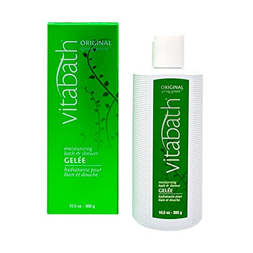 Patchouli Bath & Shower Gel - 10.5 oz Moisturizing Body Cleanser with Botanical Scent - Vitabath