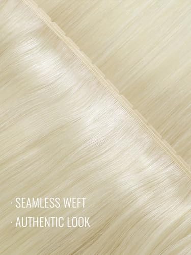 Fshine Butterfly Hair Extensions 50g 22 Inch Platinum Blonde - Variation 1.2 #60