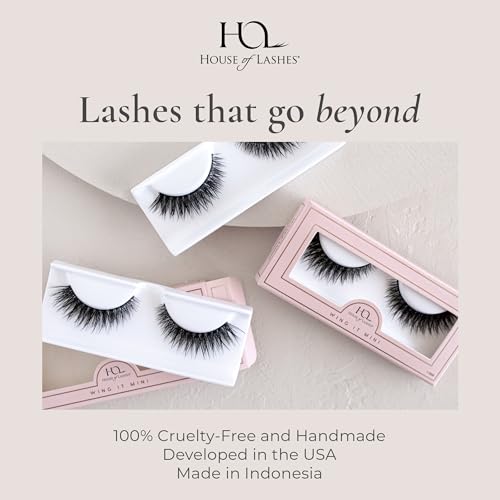 Mini False Eyelashes 3 Pack - Natural, Reusable, Cruelty-Free Lashes for All Eye Shapes