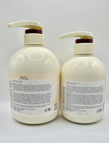 Milk Body Shower & Lotion Set - Moisturizing Skin Care 750ml + 500ml
