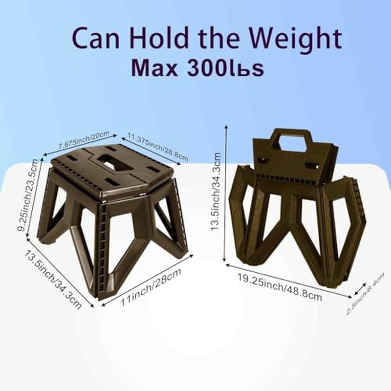 Foldable Bath Shower Safety Chair, Shower Seat, Anti-Slip Bench Bathtub Stool for Elderly or Seniors, 11.5Inch Thick and Heavy Duty Shower Stool for Inside Shower(Olive)