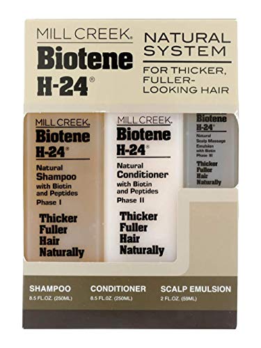 Mill Creek H-24 Hair Care Set - Shampoo, Conditioner & Scalp Emulsion Tripack