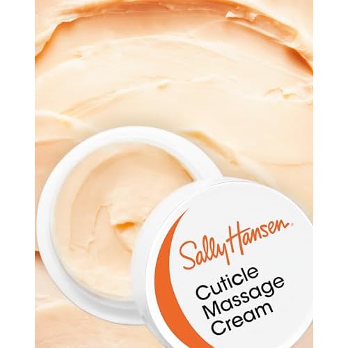 Sally Hansen Nail Treatment Cuticle Massage Cream¢â | Moisturizing Cuticle Care | Nourishes & Conditions Dry Nails & Cuticles