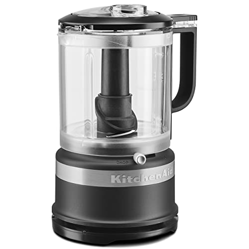 KitchenAid 5-Cup Food Chopper Matte Black KFC0516BM - Compact & Easy to Use