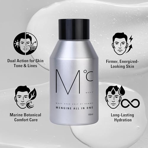 Men's All-in-One Face Moisturizer & Hydrating Lotion 150ml - Nourishing Skincare