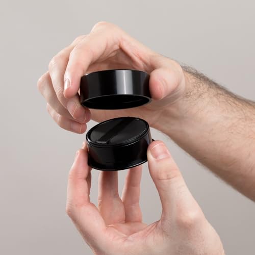 Men's Anti-Shine Face Powder with Built-In Applicator - Oil Control & Matte Finish