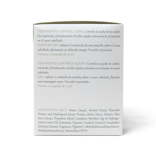 Kismera Hair Loss Control Treatment Ampoules - 12 Pack 15ml