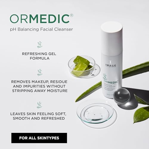 Aloe Vera Skincare Facial Cleanser - pH Balancing Mild Foaming Hydrating Face Wash, 6 Fl Oz - Aloe Vera Variant