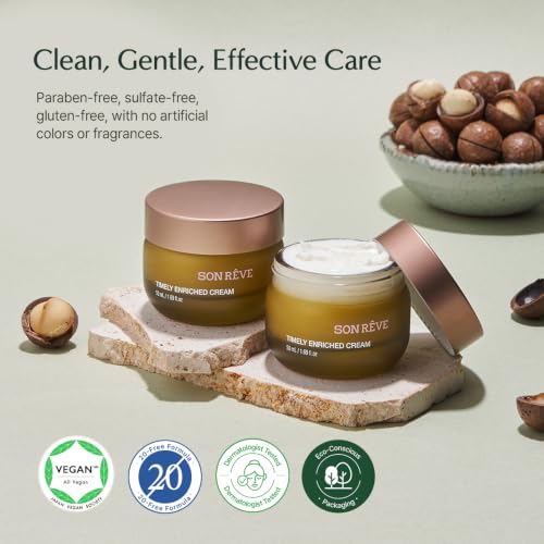 Moisturizing Face Cream with Ceramide – SONREVE Timely Enriched