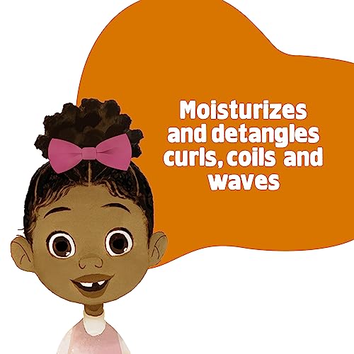 Dove Kids Shampoo & Conditioner Set with Shea Butter & Coconut Oil + 2-in-1 Detangler Spray, ¡°Hair Love¡± Wavy, Coily, Curly Hair Products for Kids (Pack of 2)