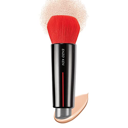 ENZO KEN Black 56-D Concealer & Eye Brush Dual Ended Kabuki Foundation Tool