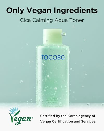 TOCOBO CICA Calming Aqua Toner – Hydrating Face Toner for Sensitive Skin, 6.76 fl oz