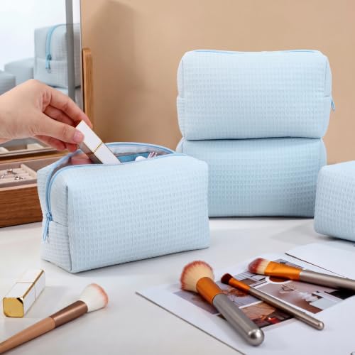 Gilprop 12 Pcs Holiday Gift Set for Women Cozy Light Blue Makeup Bag - Variation of THIS listing