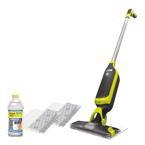 Shark VACMOP Cordless Spray & Vacuum Mop Gray - 2 Pads Included