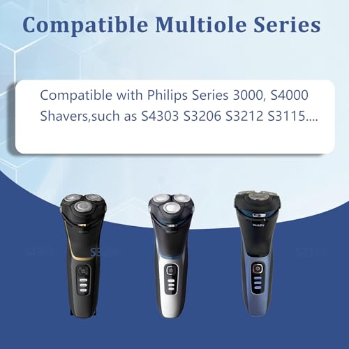 1 Pack S3000 Replacement Head Holder for Philips Norelco Shavers SH30 S3206 S4303