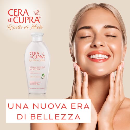 CERA DI CUPRA - Micellar Water - Gentle Cleansing and Makeup Removal - Antioxidant Shield for Skin Protection - Nourishing Micellar Solution (200 ml)