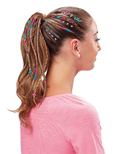Cra-Z-Art Shimmer ’n Sparkle Hair Design Kit – 3-in-1 Bead & Twist Deluxe
