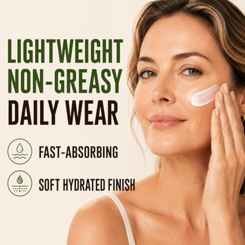 Ayurvedic Face Moisturizer SPF 30 with Rose Eladi - Daily Hydration 1.76 Oz