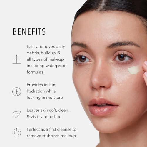 HydroPeptide Makeup Melt, Botanical Cleansing Balm, Restores, Softens and Hydrates Lips, 3.4 Ounce