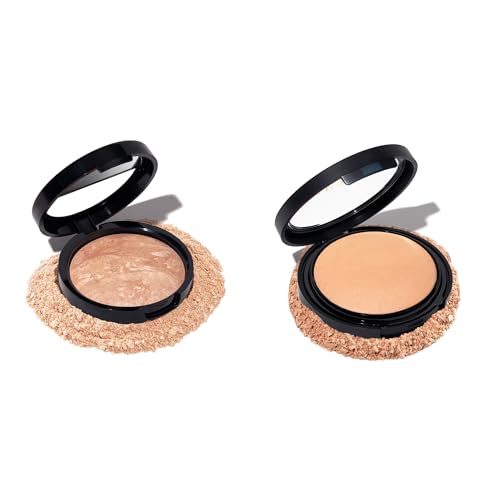 It Takes Two: Baked Double Take Full Coverage Foundation + Baked Balance-n-Brighten Color Correcting Foundation - Light