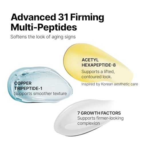 Firming Glow Skincare Set with EGF, Silk Peptide Ampoule & Collagen Capsule Cream