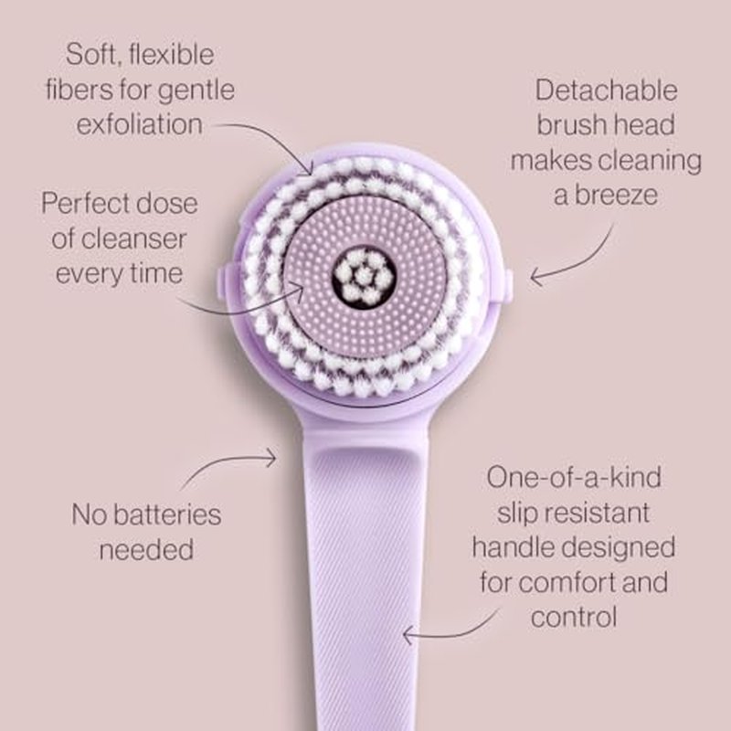 Anisa Beauty Cleansing Brush ? Soft, Synthetic Fibers for Gentle Exfoliation and Deep Cleansing ? Ideal for All Skin Types