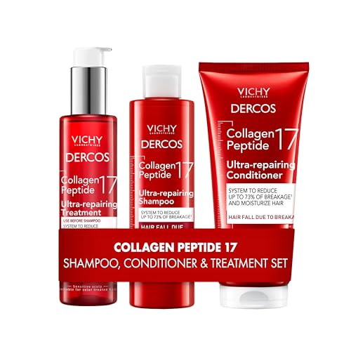 VICHY Dercos Collagen Peptide 17 Ultra Repairing Shampoo +