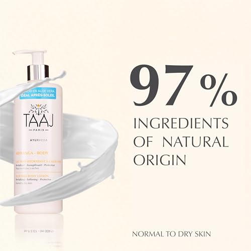 | Refreshing Body Milk with Aloe Vera ? Soothes, Hydrates & Revitalizes | Regenerating, Softening & Protective Actives | Non-Greasy Finish |Ayurvedic Skincare | 97% natural & Vegan | 13.5 fl oz