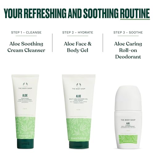 The Body Shop Aloe Multi-Use Soothing Gel - Hydrating Face & Body Moisturizer